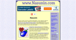 Desktop Screenshot of nasunin.com